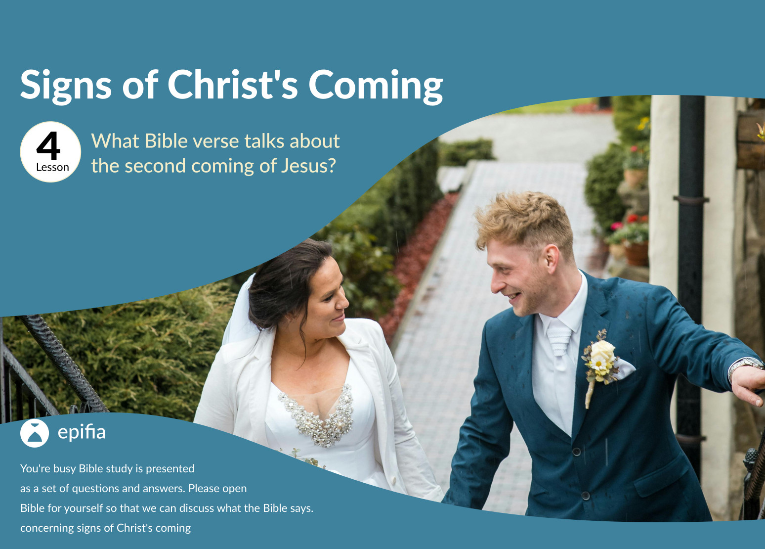 What Bible verse talks about the second coming of Jesus?